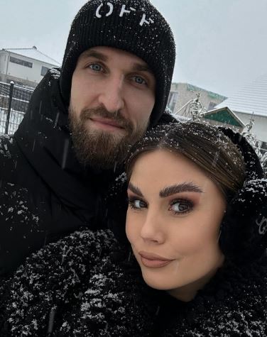 Alicia Andrich with her husband Robert Andrich.
